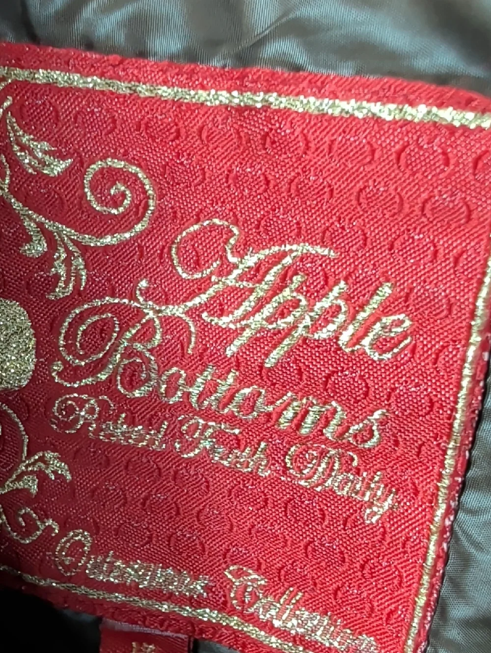 Apple Bottoms Brown Puffer Coat Jacket Large - Picture 9 of 11